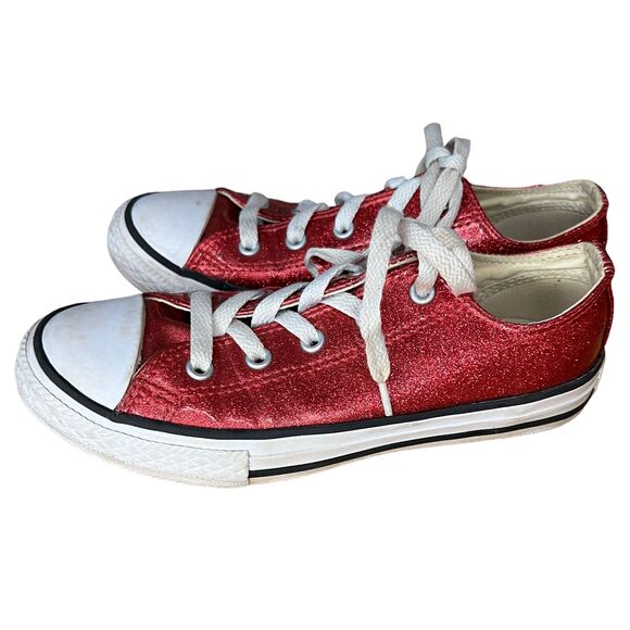 Converse Chuck Taylor All Star Ox Little Kids' Shoes Pink Pop-White 661866C SZ 2 - Picture 3 of 5